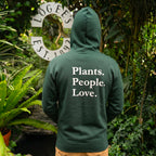 Logee's Hoodie - Green with Logo