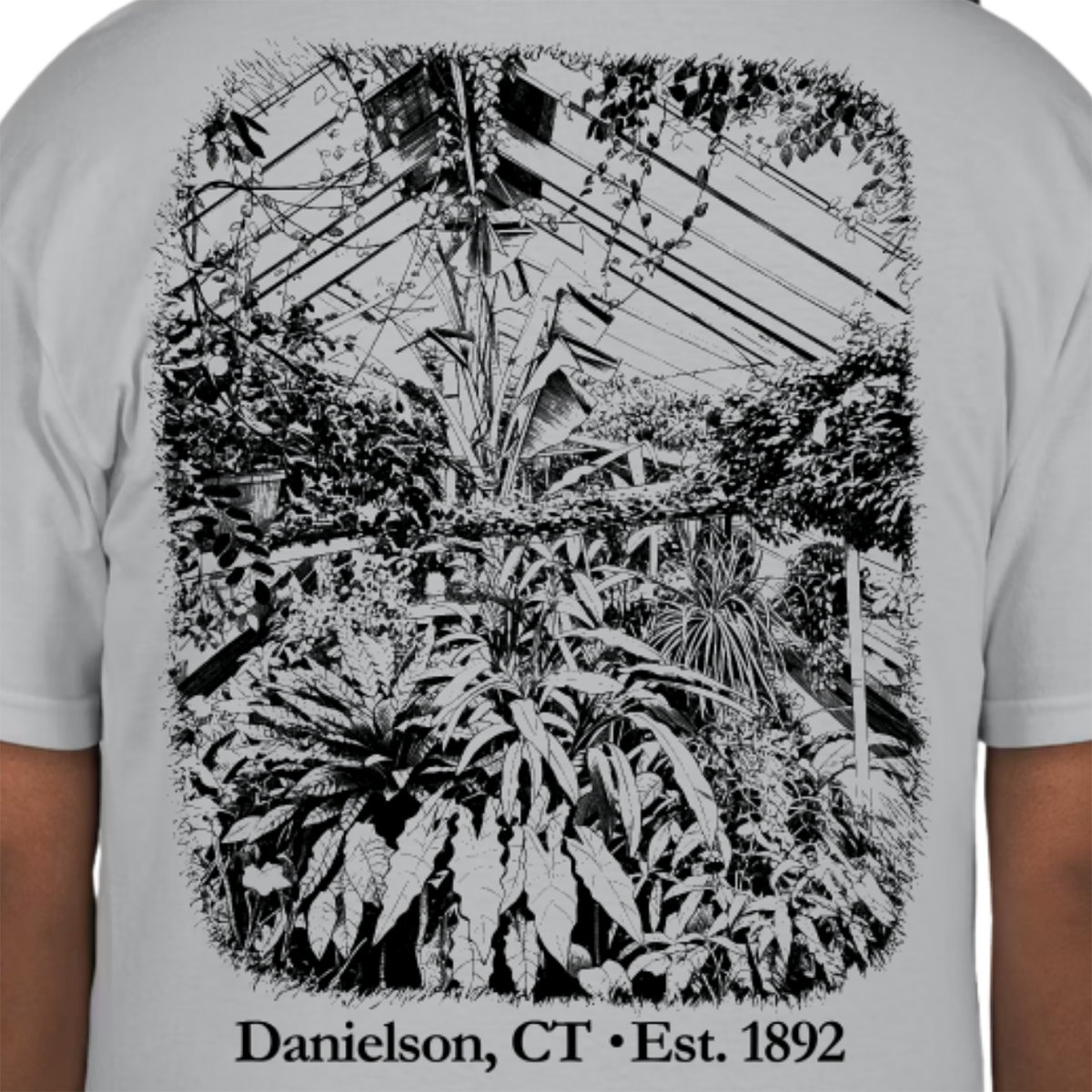Logee's T-Shirt - Greenhouse Sketch