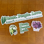 Logee's Sticker - Plants. People. Love.